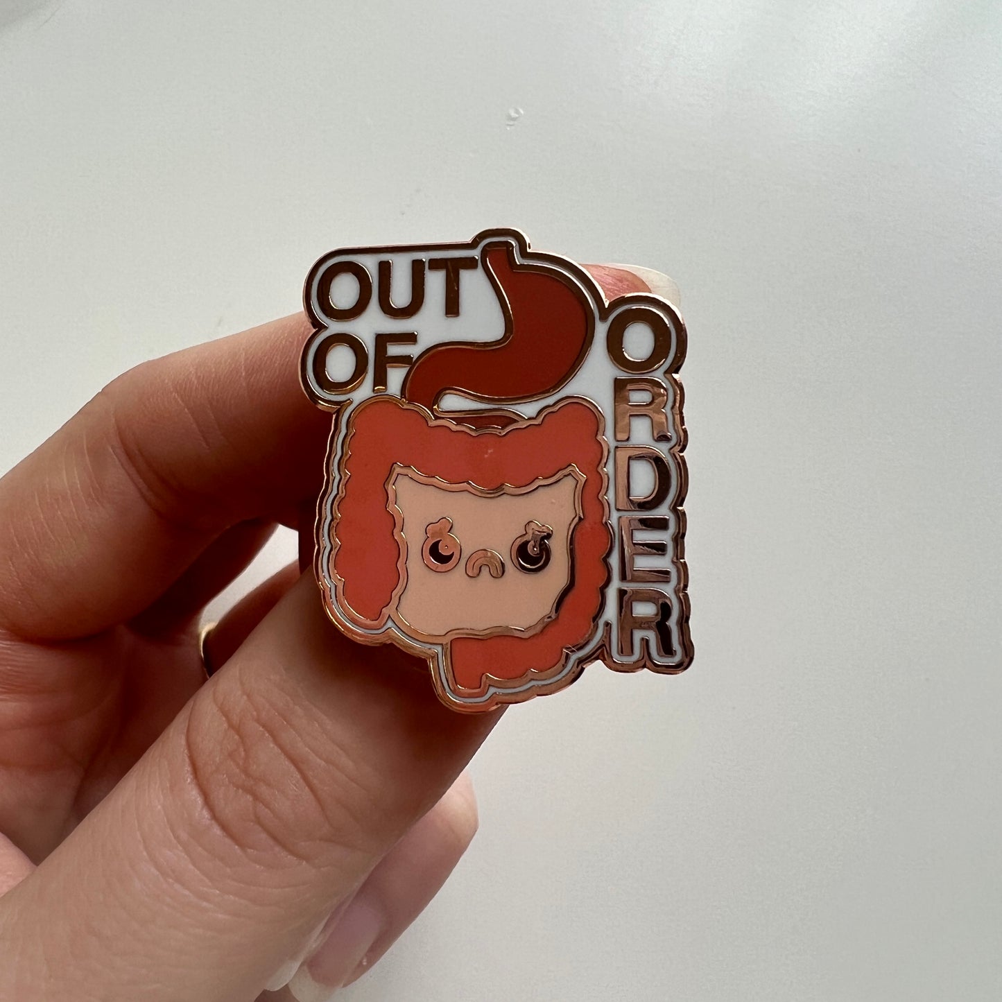 MINOR IMPERFECTIONS Out of Order Hard Enamel Pin