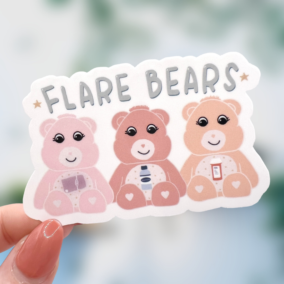 Flare Bears Sticker