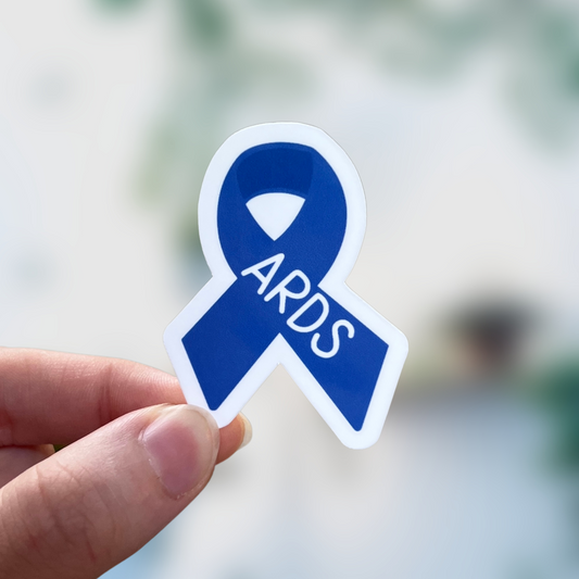 ARDS Awareness Ribbon Sticker