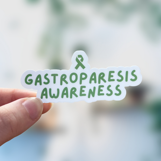 Gastroparesis Awareness Sticker
