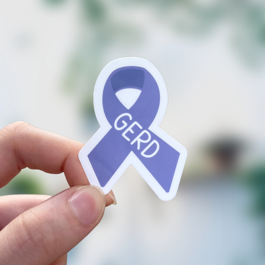 GERD Awareness Ribbon Sticker