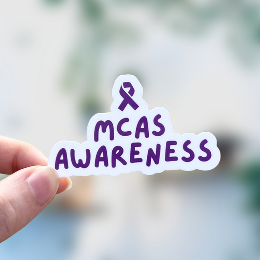MCAS Awareness Sticker
