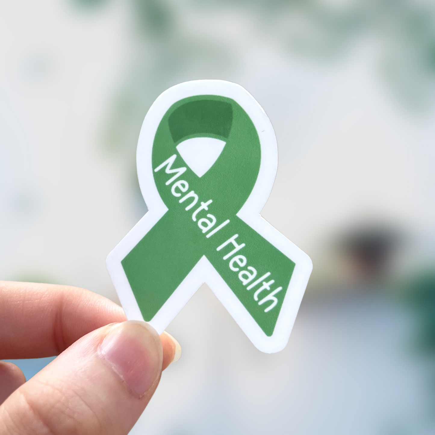 Mental Health Awareness Ribbon Sticker